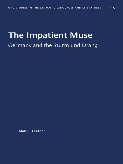 Title details for The Impatient Muse by Alan C. Leidner - Available
